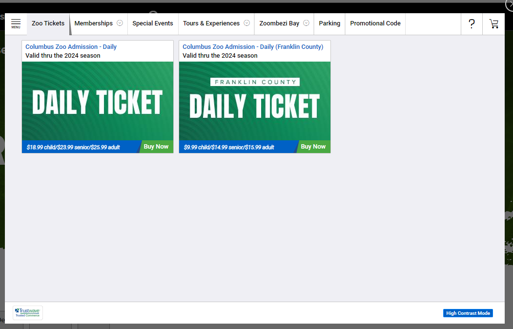 Ticket screenshot