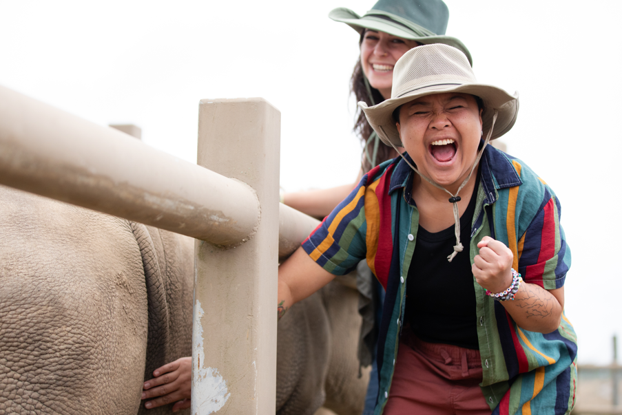 smiling guests at The Wilds