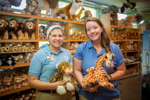 Employees in Columbus Zoo Junior Marketplace