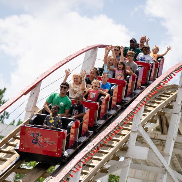 roller coaster guests